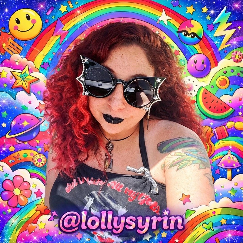 Funky and Fun Tuesday Train Host Lolly Syrin Flyer